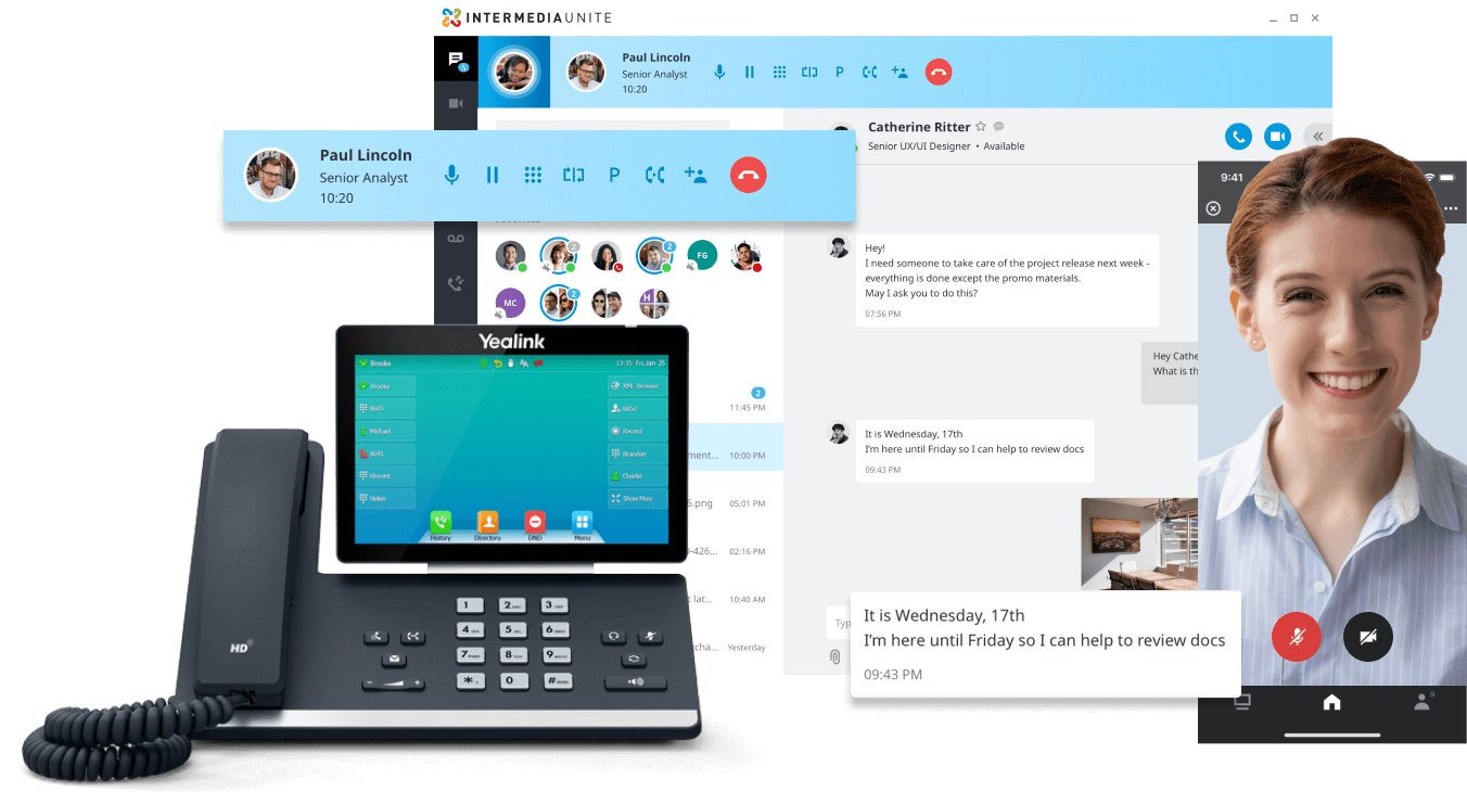 Unite screenshot - phone, desktop and mobile app